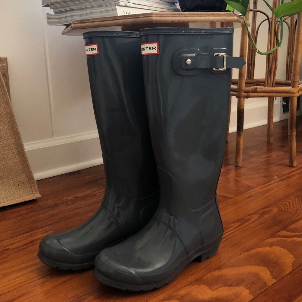 Tall Hunter rain boots